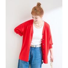 《予約》手洗い可 / 2WAYニットカーディガン