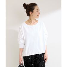 《追加》手洗い可 / 裾ドロストロンTEE