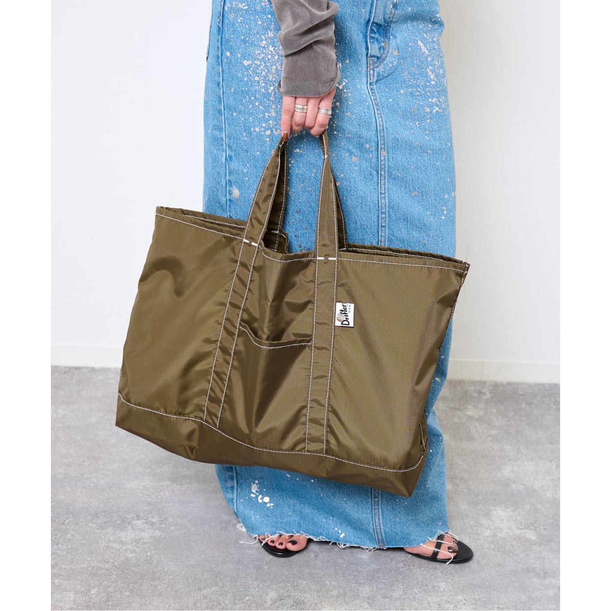 made some sports wear for SLOBE IENA ナイロン LOGO BAG