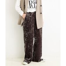 手洗い可 / ベロアパンツ