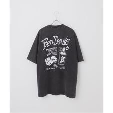 【BEN DAVIS / ベンデイビス】別注 DICE&SPRAY ヴィンテージライク Tシャツ