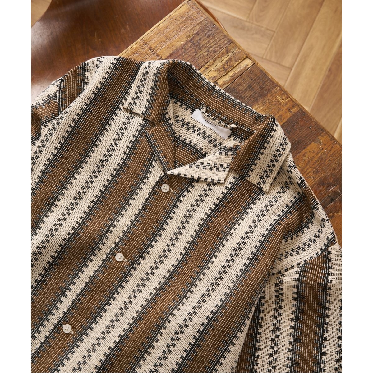 BEAUTY&YOUTH ドッキングレース オープンカラーシャツ ブラック F 71ztil2InqL._UY350_.jpg