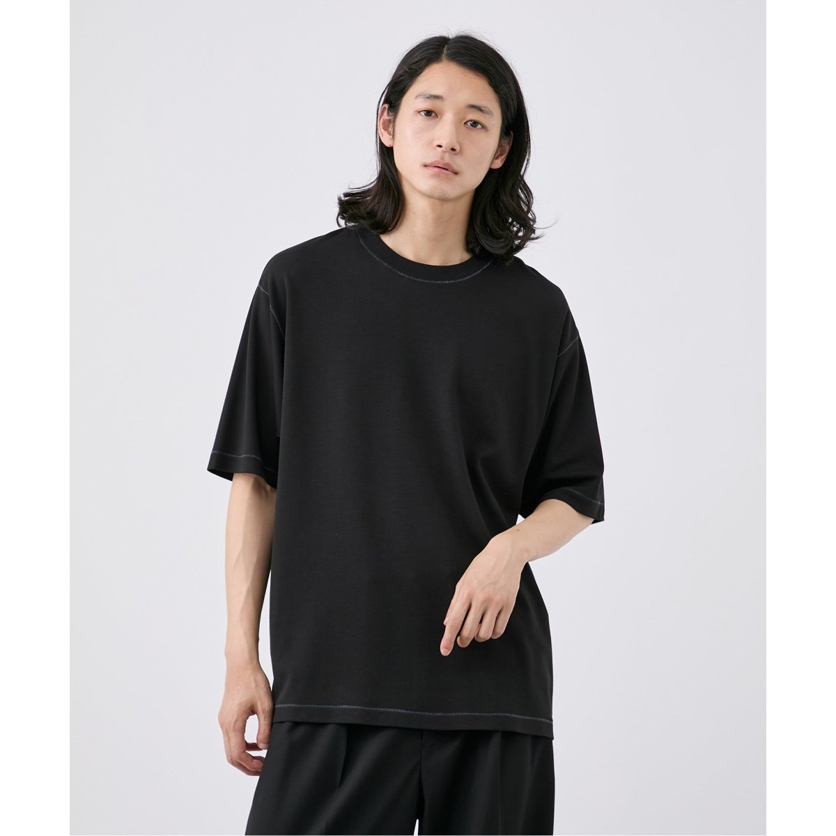 1989 STUDIO クルーネック半袖tシャツ ホワイト SS23 美品 GU×スタジオセブン Tシャツ ホワイト クルーネック 半袖