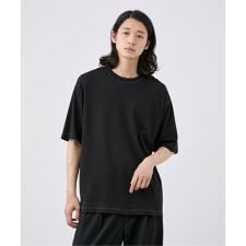 ポンチ ステッチ クルーネックTシャツ