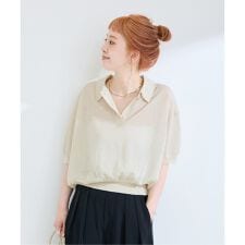 《追加予約》【WEB限定】手洗い可 / シアースキッパープルオーバー