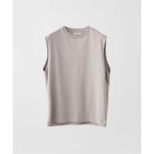 ギザコットン ノースリーブTシャツ