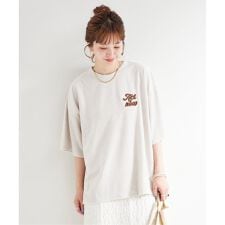 《予約》手洗い可 / ロゴ刺繍パイルウォッシュプルオーバー