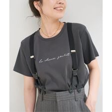 《追加》ウォッシャブル / スムースワンポイントロゴTEE
