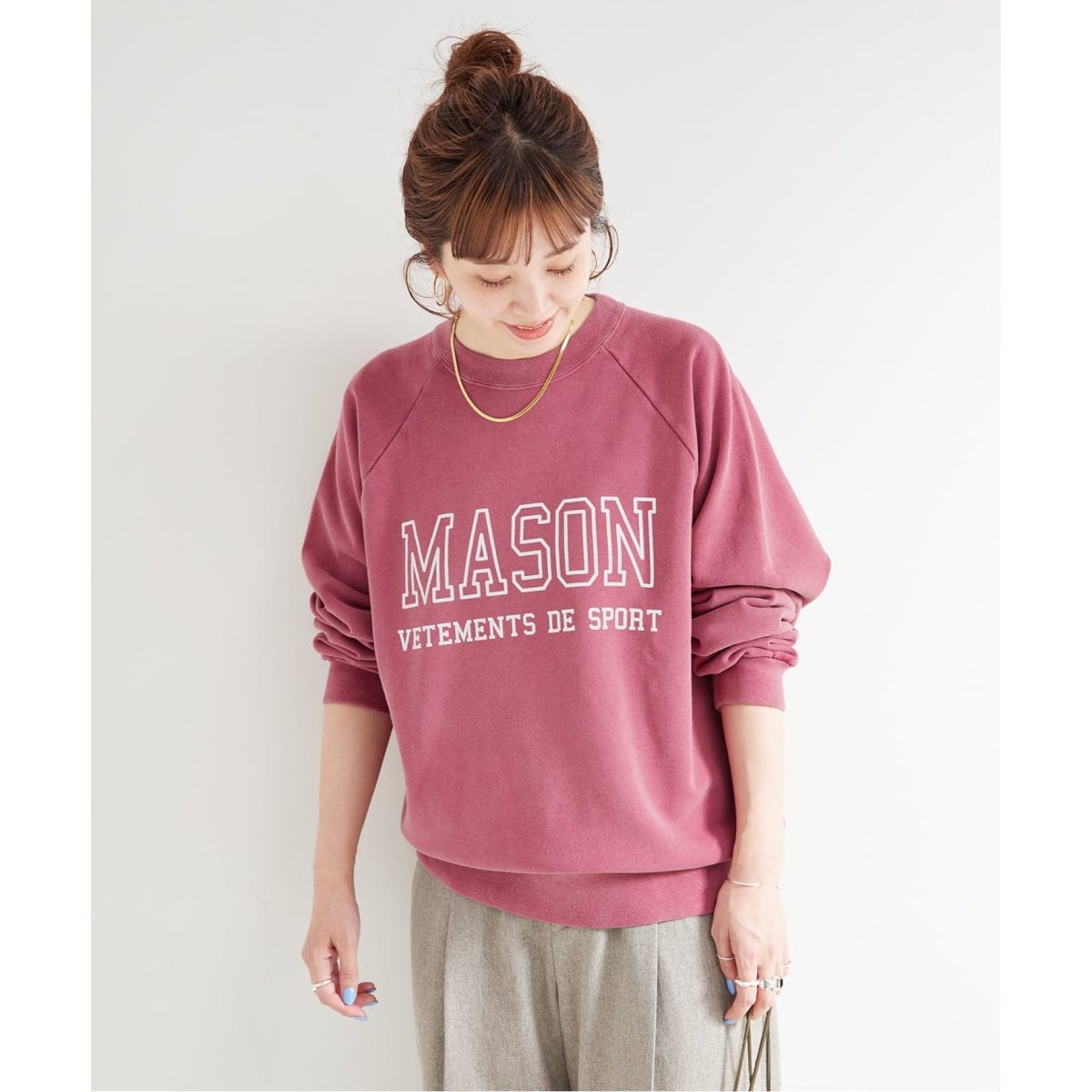 athletic wear MASON / アスレティックウェア メイソン 別注 ロゴ