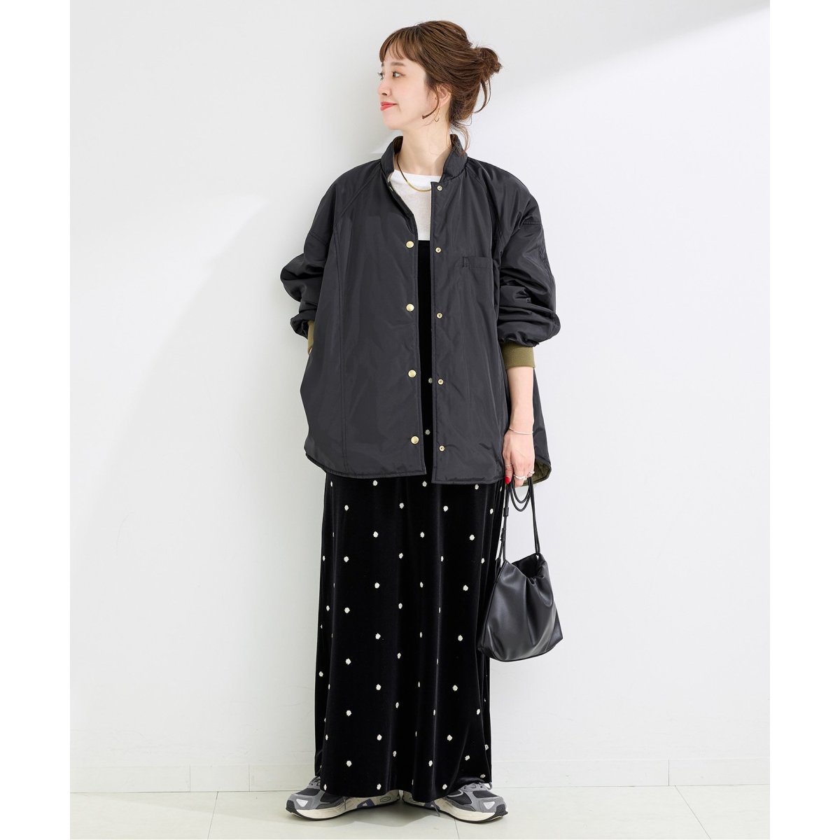 ウォッシャブル / キルティングリバーシブルブルゾン | ベーセー