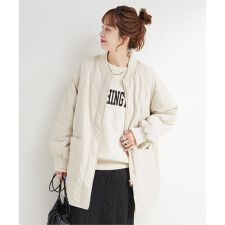 ベーセーストック(B.C STOCK)の《追加3》【WEB+一部店舗限定】保温 / リブ付き中綿ブルゾン