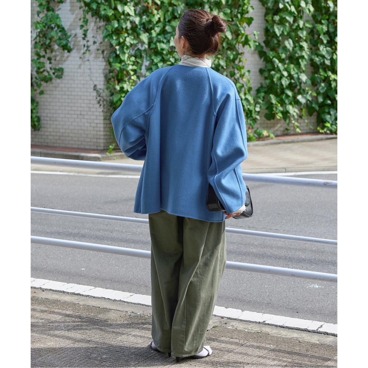 S120ブレンドショート丈リバーシブルコート | ベーセーストック(B.C