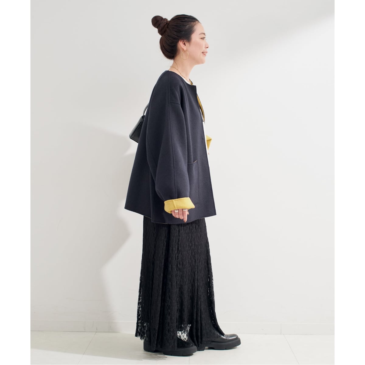 S120ブレンドショート丈リバーシブルコート | ベーセーストック(B.C