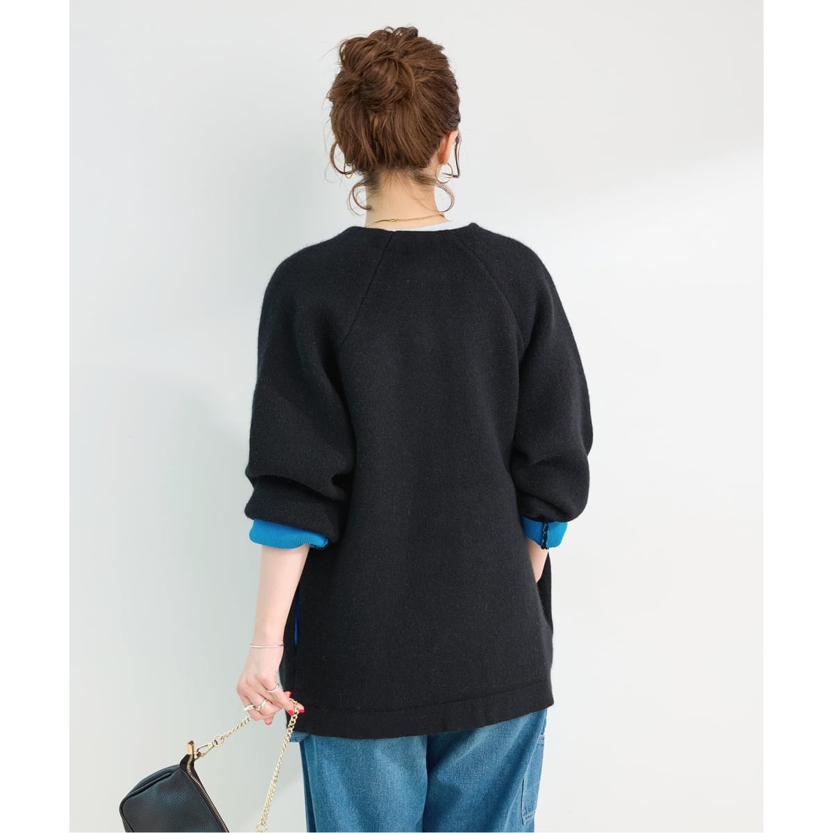 2層スムース編みロングカーディガン | ベーセーストック(B.C STOCK