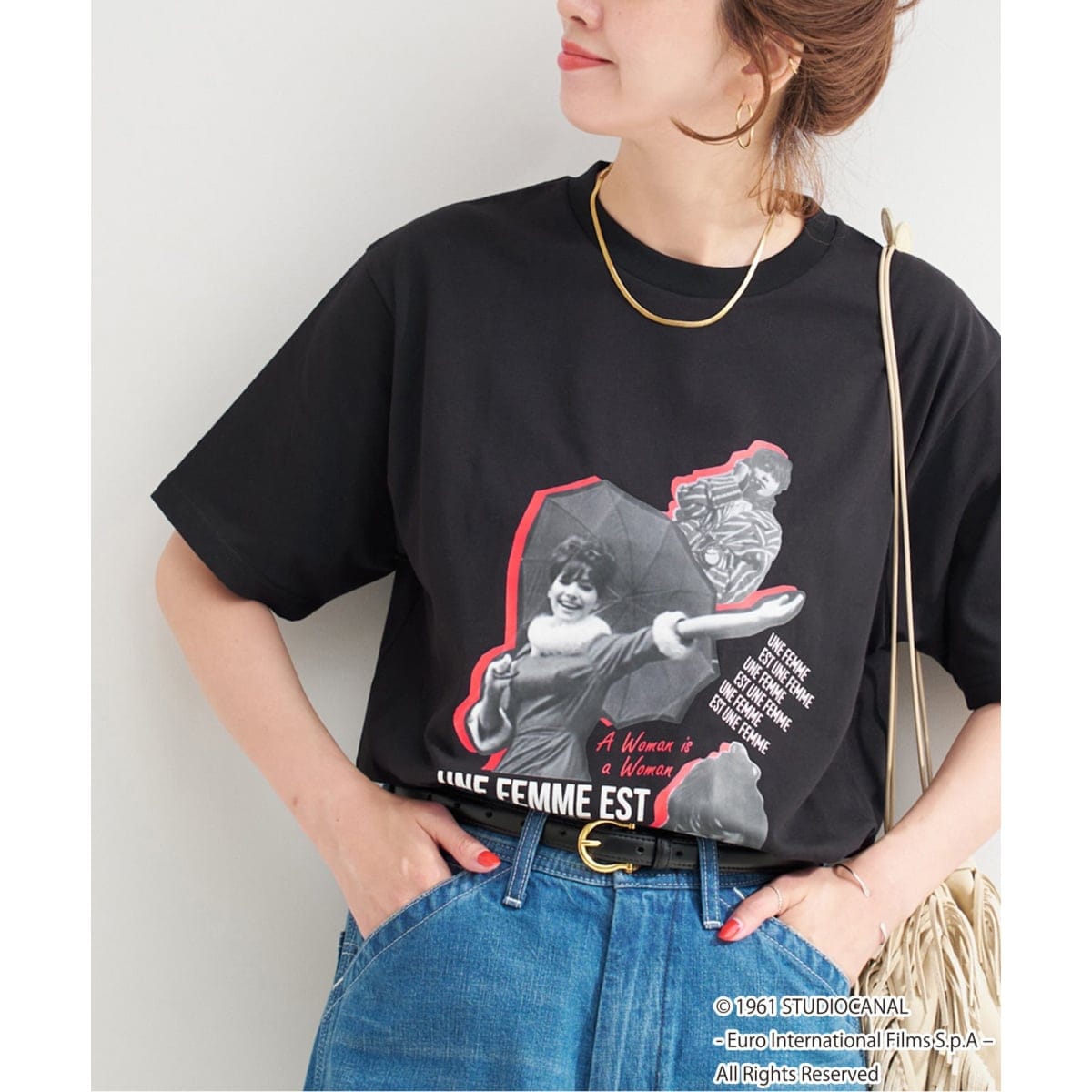 TRICOMER/トリコメル 別注 GODARD UNE FEMME EST UNE FEMME T