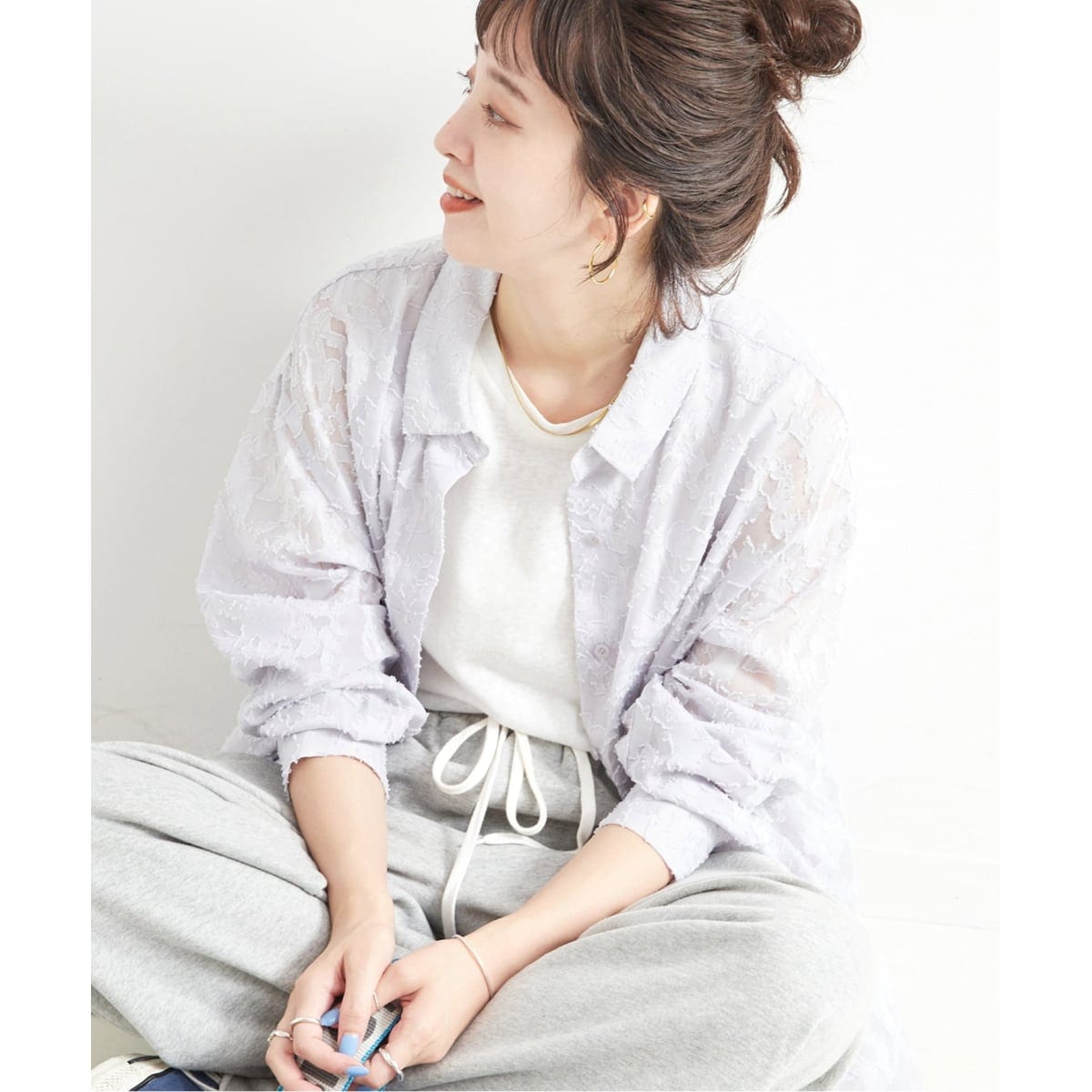 予約》【WEB限定】手洗い可 / ジャガードシャツ | ベーセー