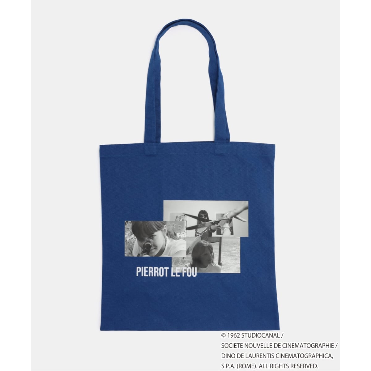 [�}���C]TRICOMER/�g���R���� �ʒ� GODARD PIERROT LE FOU TOTE/�x�[�Z�[�X�g�b�N�iB.C STOCK�j �u���[ A