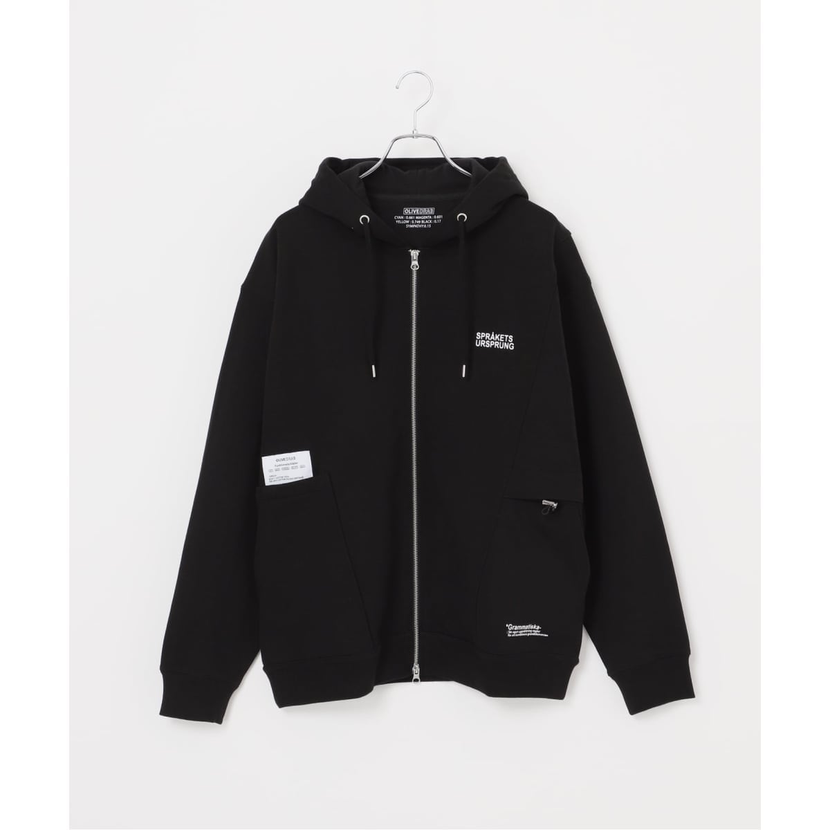 未使用 B.C STOCK OLIVEDRAB キャリーポケット パーカー OLIVEDRAB キャリーポケットパーカー | ベーセーストック(B.C