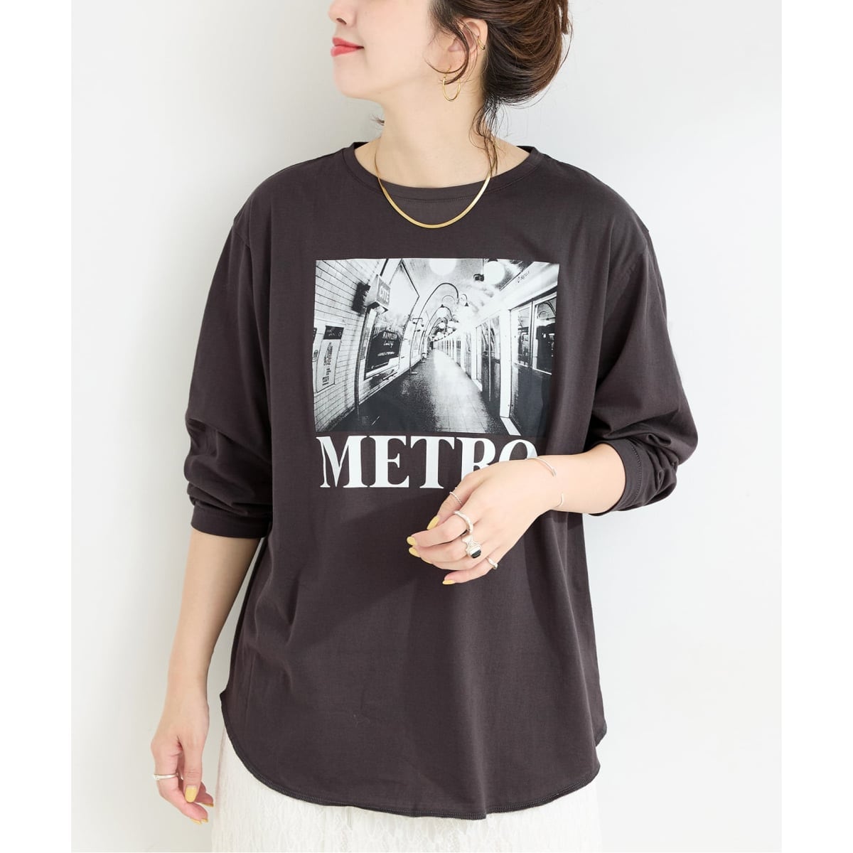 [�}���C]MCL/�G���V�[�G�� �ʒ� ���S L/S TEE/�x�[�Z�[�X�g�b�N�iB.C STOCK�j �u���b�N A