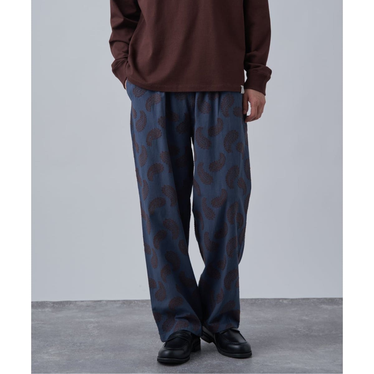 ベーセーストック　【CALIFORNIA RANCH HOUSE】カットジャガード スリーピングパンツ