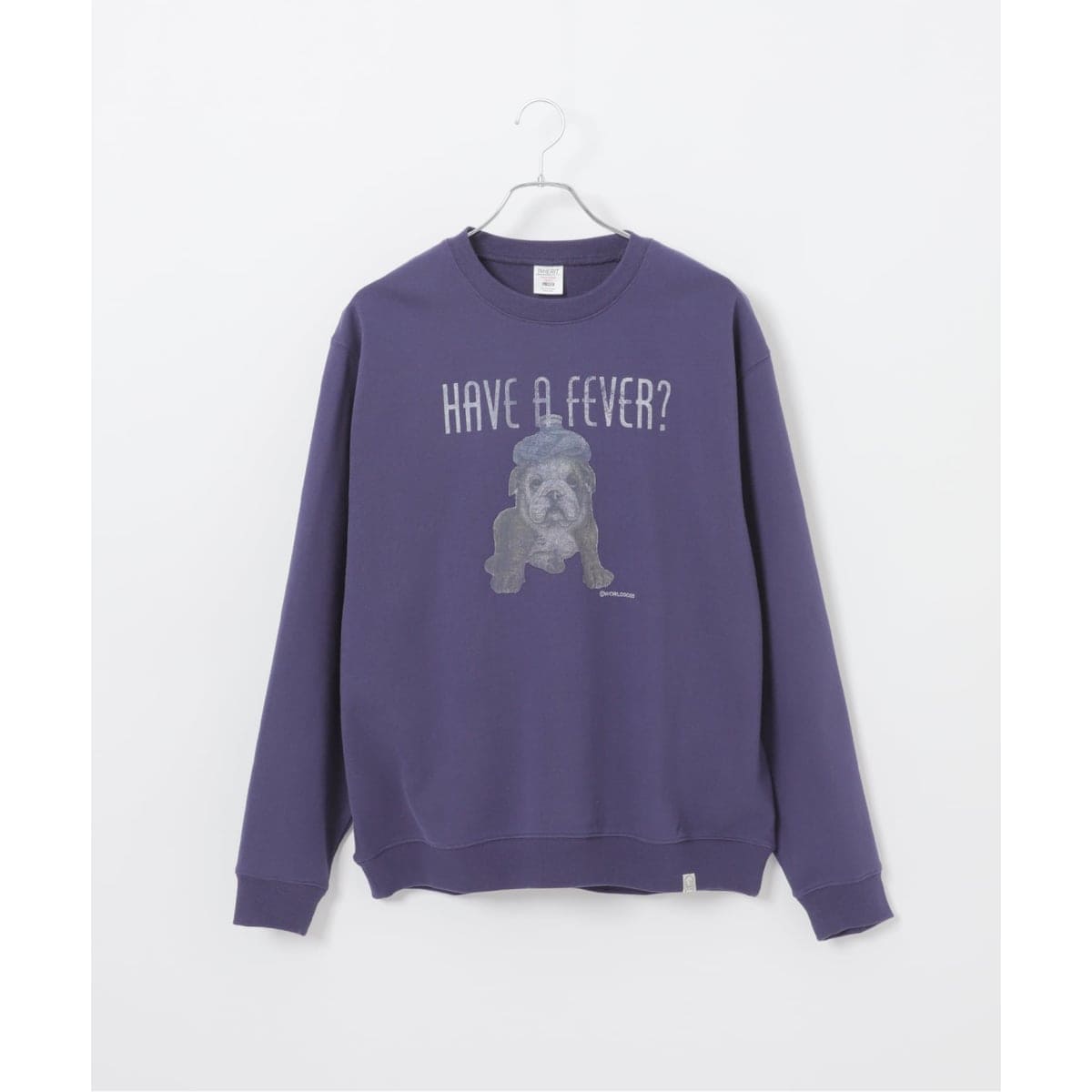 Jenny fax ドッキングニット スウェット 犬 Jenny fax ドッキングニット スウェット 犬 Jenny fax ドッキング