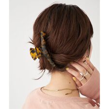 【WEB＋一部店舗限定】ベッコウヘアクリップ