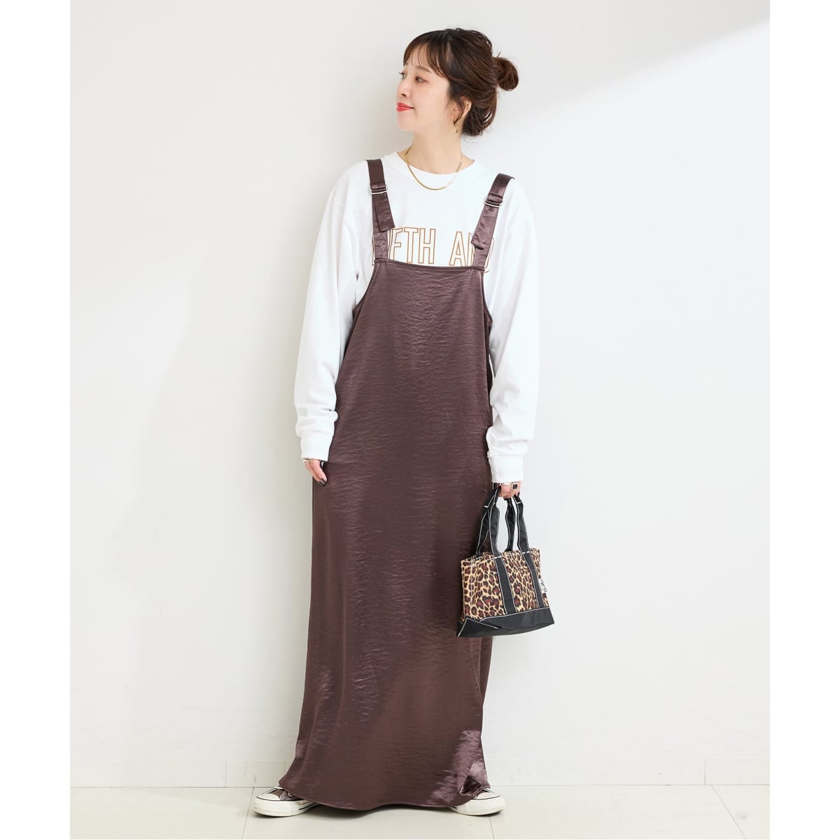 新品　札付きB.C STOCK ティアードパッチワークキャミワンピース B.C STOCK（ベーセーストック） ティアードパッチワークキャミ