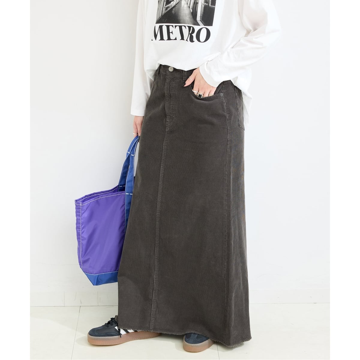 B.C STOCK ウォッシャブル /先染めチェッククリンクルスカート新品未使用 WEB限定】ウォッシャブル / 先染めチェッククリンクルスカート