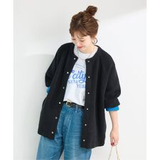 《追加3》2層スムース編みロングカーディガン