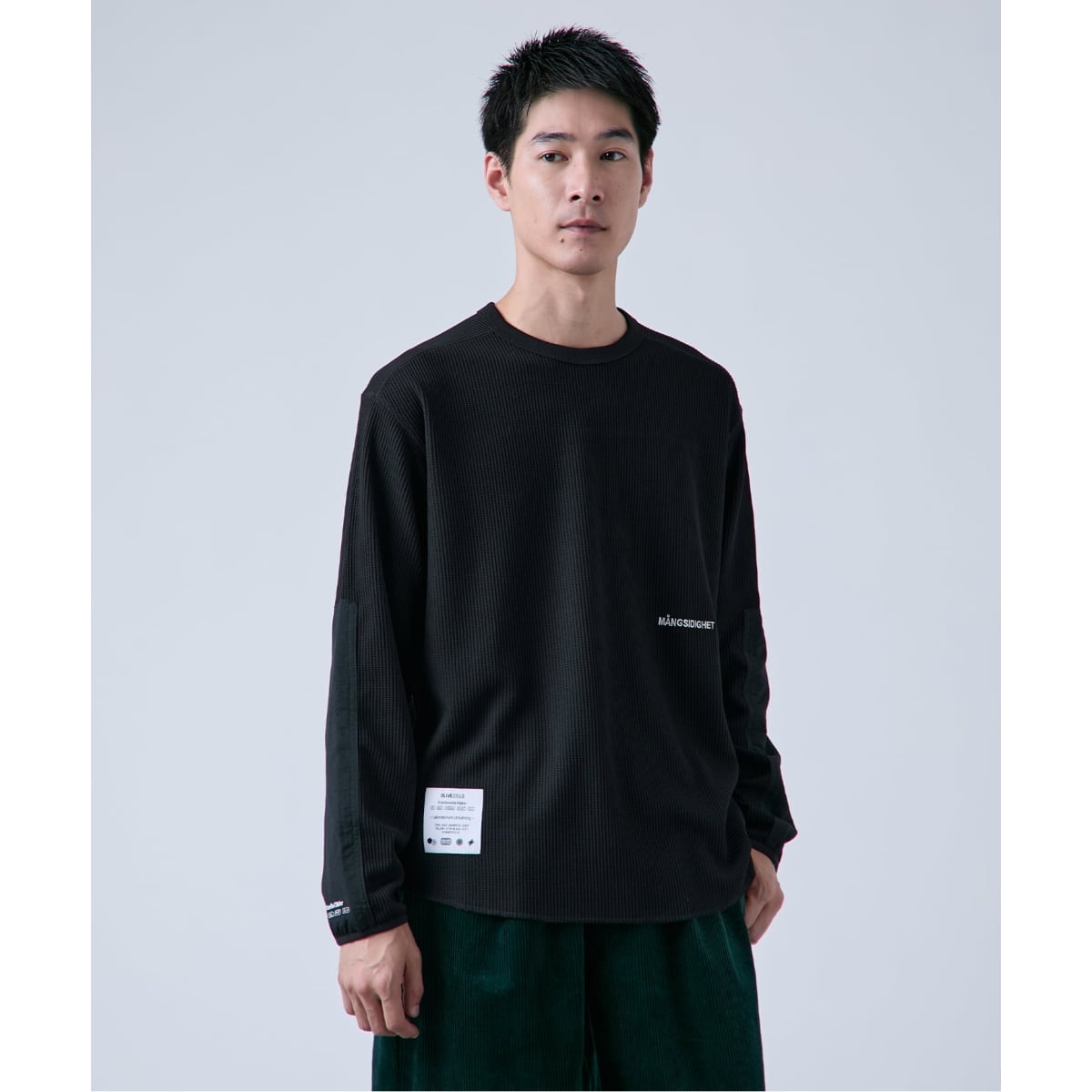 DANTON／ダントン】ポケット付きロングスリーブTシャツ