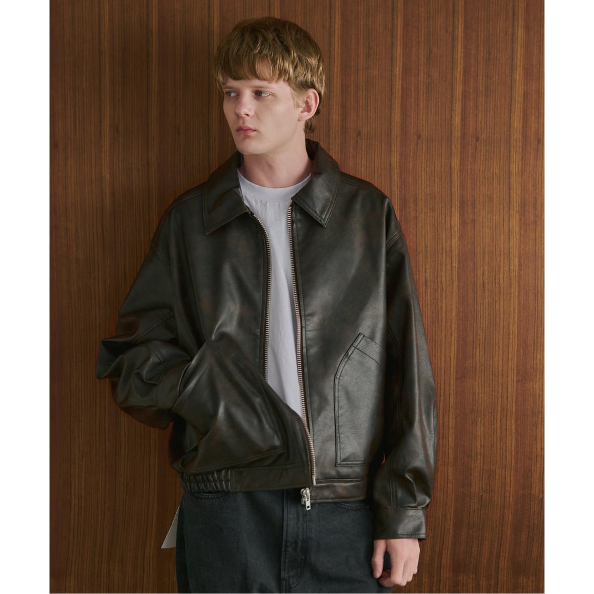 ラムレザーカーコート | ナノユニバース(NANO universe