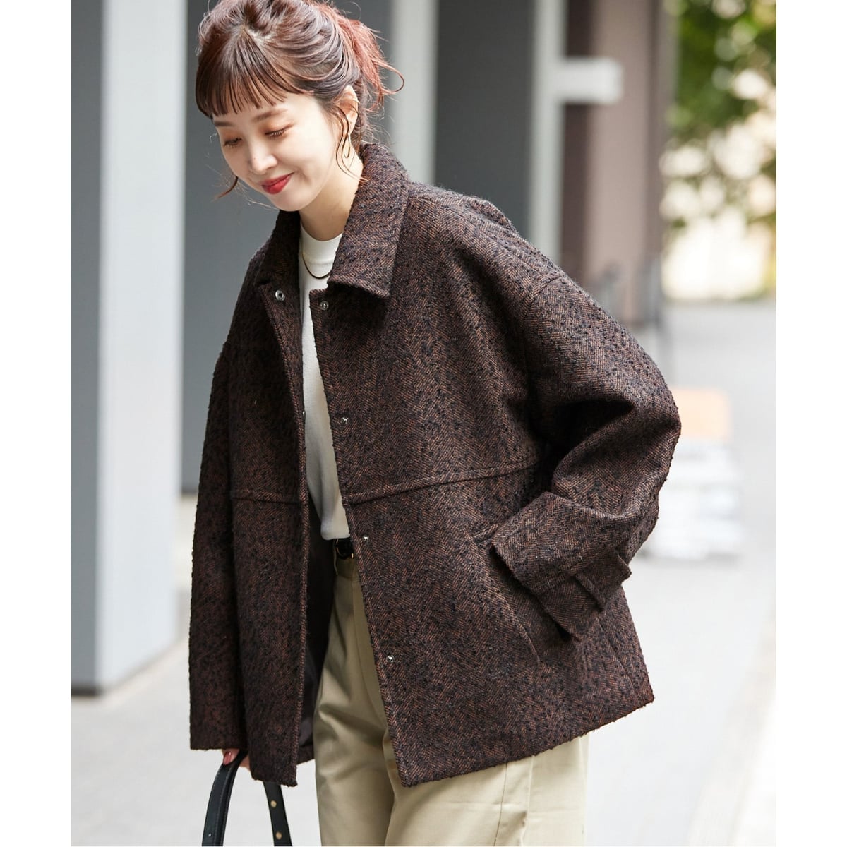 ベーセーストック（B．C STOCK）/ブークレツイルショートコート ブークレツイルショートコート | ベーセーストック(B.C STOCK