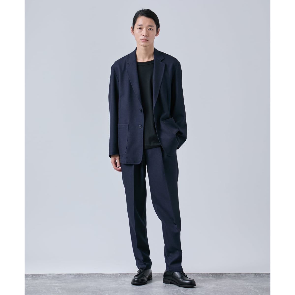 ナノユニバース×SOLOTEX　ダメリーノ　セットアップ　ストレッチ　L ダメリーノ SOLOTEX 4WAY ストレッチセットアップ｜ナノ