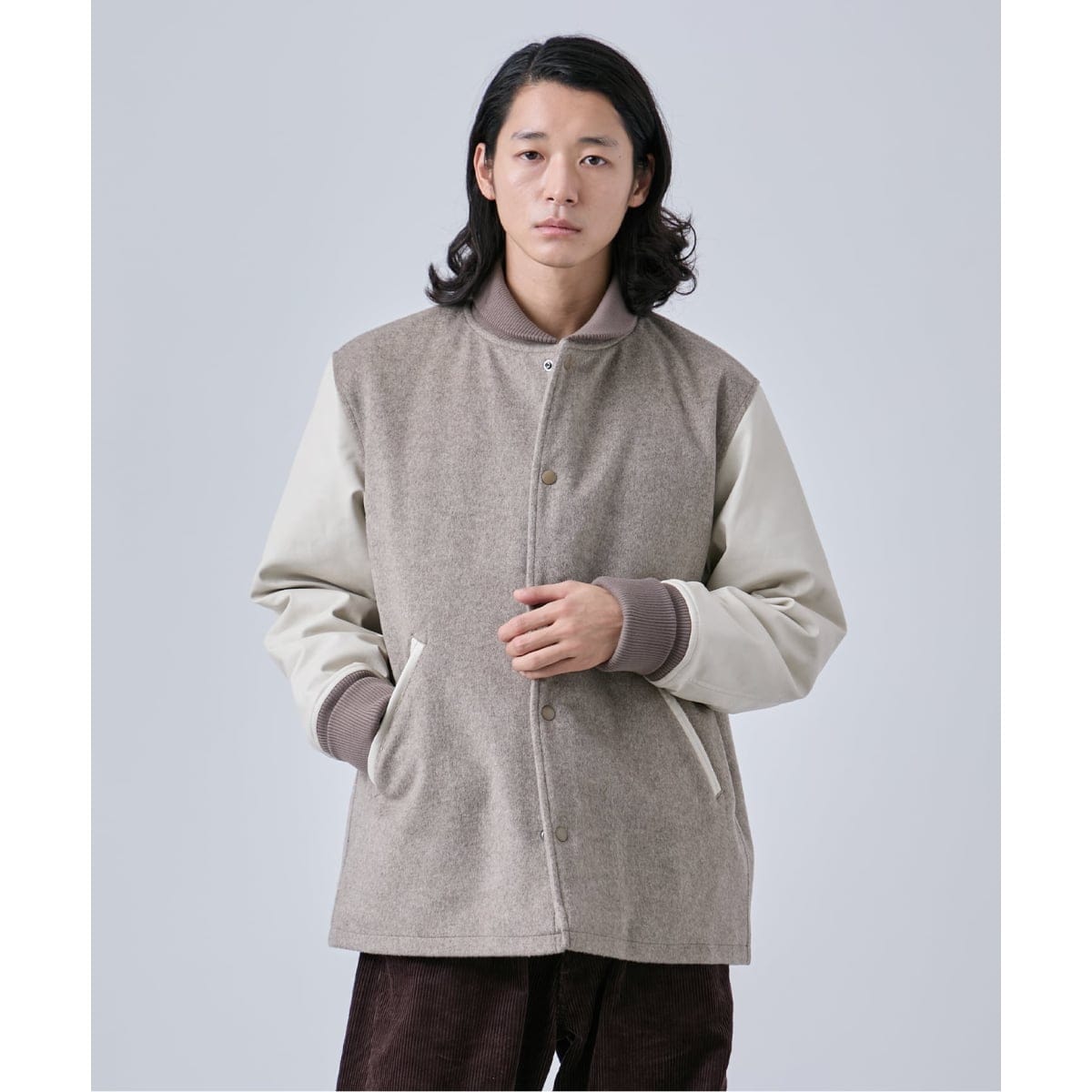 SKOOKUM / スクーカム】別注 レザー スタジャン | エディフィス SKOOKUM / スクーカム】別注 レザー スタジャン | エディフィス