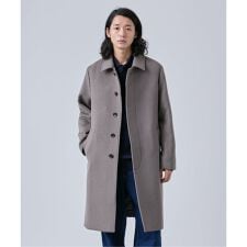 ウールメルトンバルマカーンコート