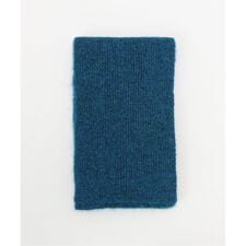 ウール混メランジニットショートマフラー