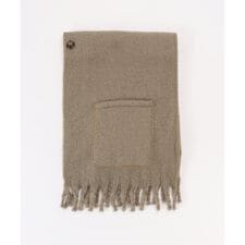 ポケット付きマフラー