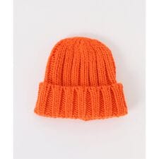 リブ編みビーニー