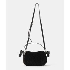 ボアショルダーバッグ