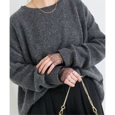 手洗い可 / 袖ドットシアーロンTEE