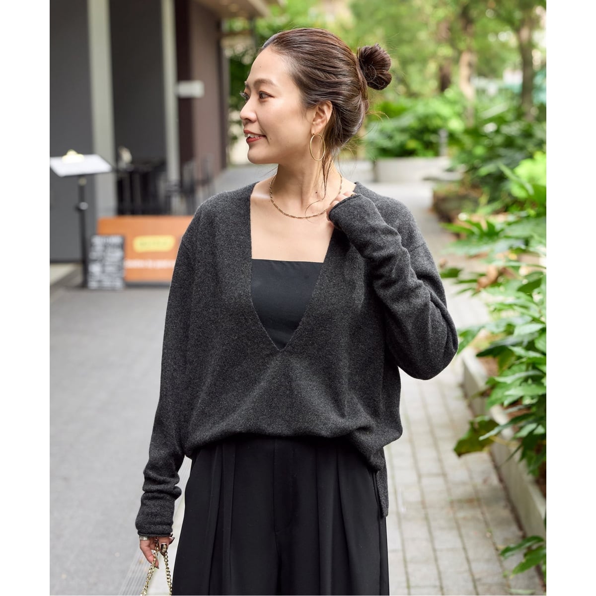 Spick and Span シアーポロシャツニット プルオーバー 手洗い可 / シアーポロシャツニットプルオーバー | スピック＆スパン