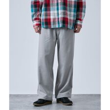 ウールライクフランネル オーバーパンツ