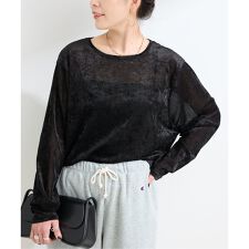 《追加3》手洗い可 / シアーベロアカットソー