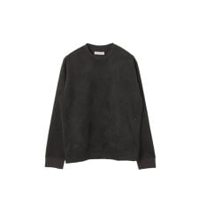 フェイクスエード クルーネックプルオーバー