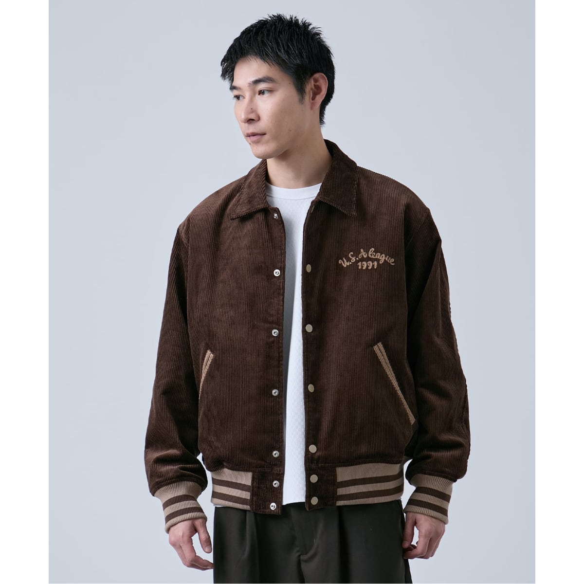 POP TRADING COMPANY】varsity jacket | ジャーナルスタンダード