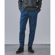 《追加》裏起毛 デニム テイクイットイージー ストレッチテーパードパンツ