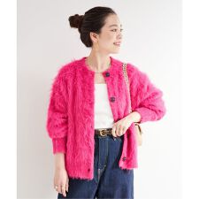 《追加》シャギークルーニットカーディガン