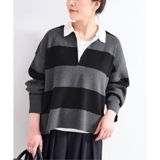 手洗い可 / ラガーニット