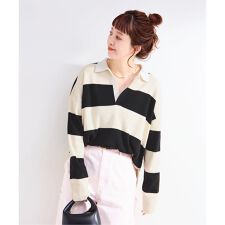 手洗い可 / ラガーニット