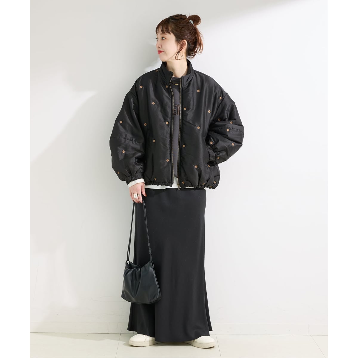 中わた刺繍ブルゾン | ベーセーストック(B.C STOCK) | マルイウェブ